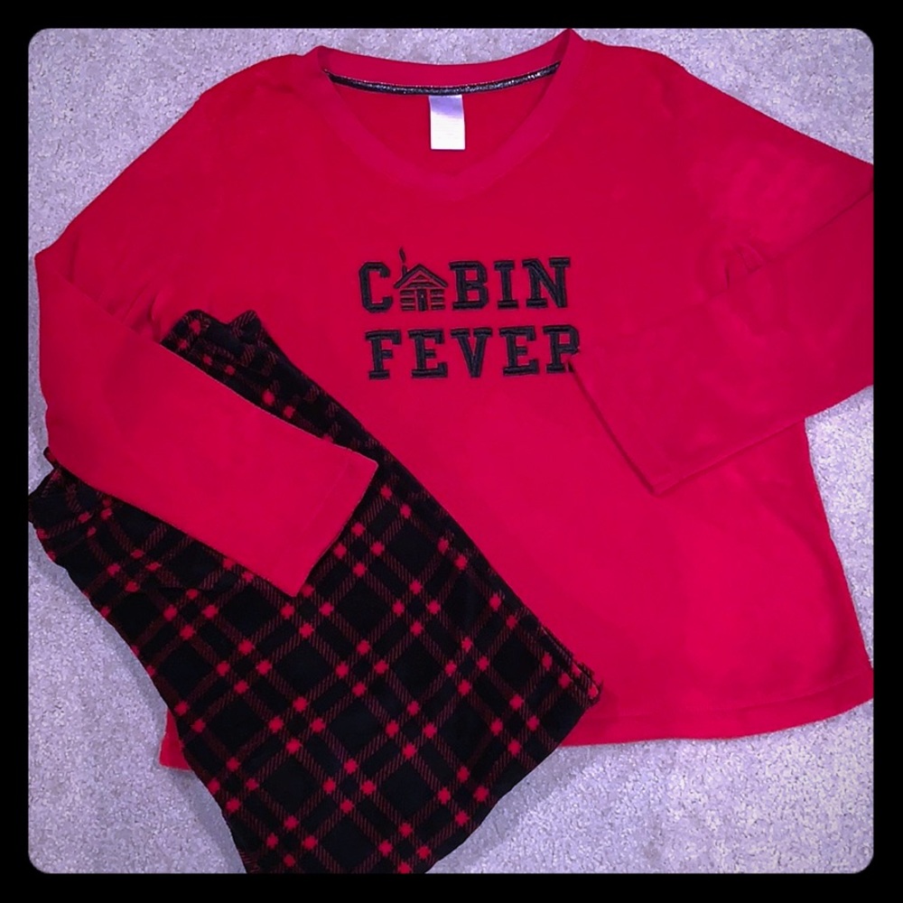 Womens plus size pajama set